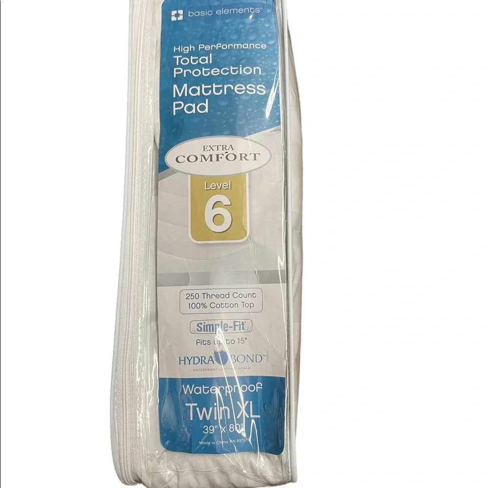 Basic Elements Twin XL Mattress Pad